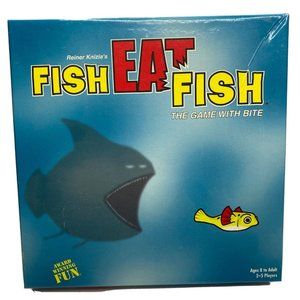 Fish Eat Fish 100% Complete Out Of The Box Games 2003 Board Game Excellent